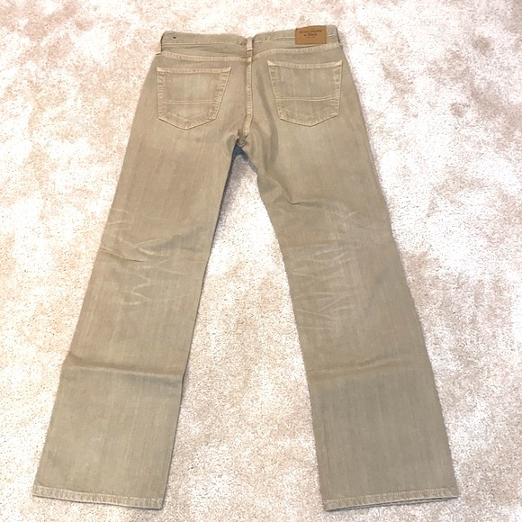 Abercrombie & Fitch Mens 5 Pocket Khaki Jeans. New Unworn Condition. - Picture 4 of 5